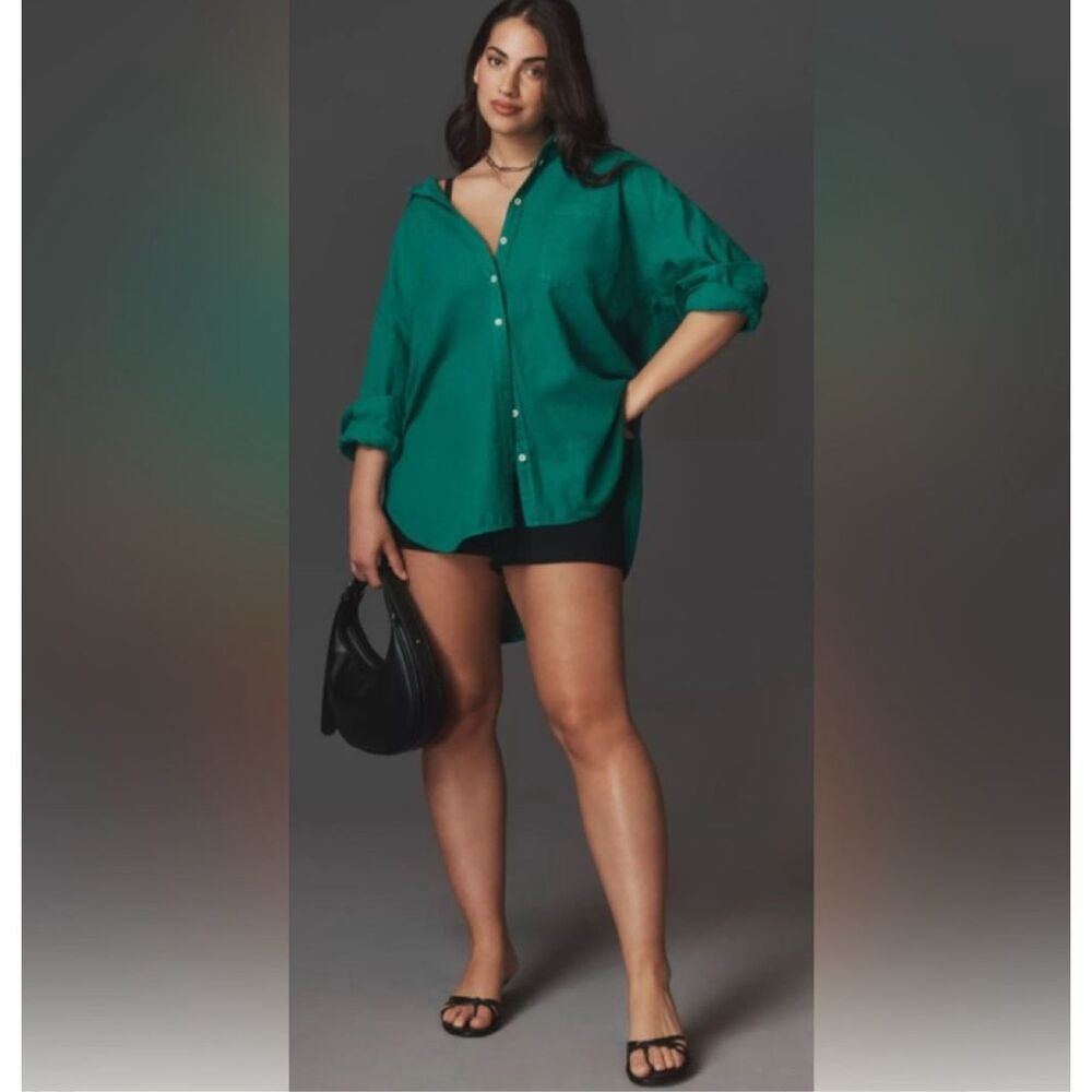 Maeve By Anthropologie Bennet Button-up Shirt Wom… - image 9